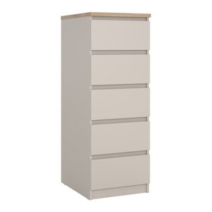 Krémovobiela komoda 40x111x50 cm Naia – Tvilum vyobraziť