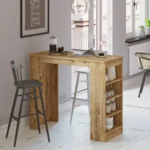 Barový stôl Houseland Masasi borovica Atlantic vyobraziť