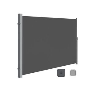 Bočná markíza Orrine 160x350 cm sivá vyobraziť