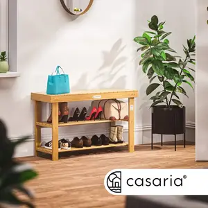 Botník Lance 90 cm z masívu akácie vyobraziť