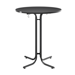 Cateringový skladací barový stôl Malik 80 cm sivý vyobraziť