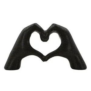 Dekorácia Hands Lover 25 cm čierna vyobraziť