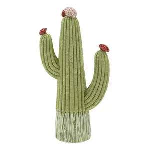 Dekoratívna soška Cactus 25 cm zelená vyobraziť
