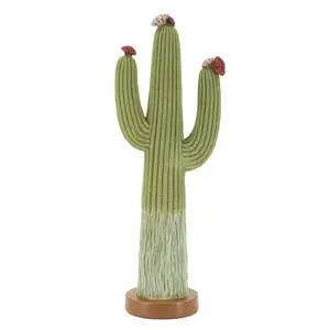 Dekoratívna soška Cactus 45 cm zelená vyobraziť