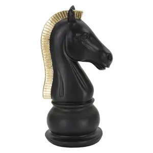 Dekoratívna soška Horse 19 cm čierna vyobraziť