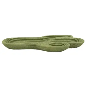 Dekoratívny odkladací podnos Cactus 34 cm zelený vyobraziť