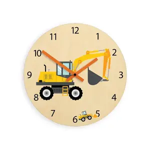 Detské nástenné hodiny Ami Bager 30 cm viacfarebné vyobraziť