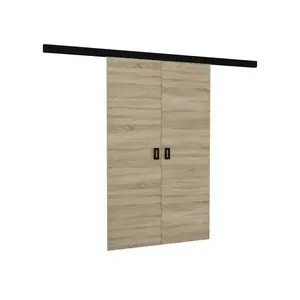 Dvojkrídlové posuvné interiérové dvere TOPPONA 152x205 cm dub sonoma vyobraziť