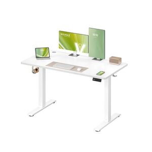Elektricky nastaviteľný písací stôl Vasagle Foral II 120 cm biely vyobraziť