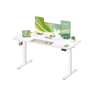 Elektricky nastaviteľný písací stôl Vasagle Foral II 140 cm biely vyobraziť