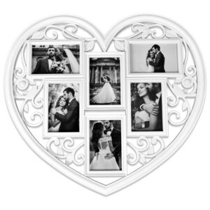 Fotorámik v tvare srdca Breva 10x15 cm vyobraziť