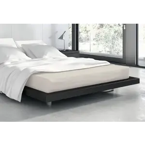 Froté prestieradlo s gumou Vanille 180 x 200 cm béžová vyobraziť