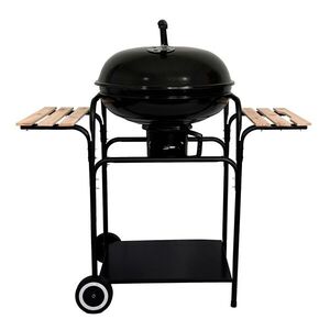 Gril na drevené uhlie BBQ1003 čierny vyobraziť