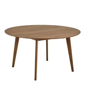 Jedálenský okrúhly stôl Roxby 140 cm orech vyobraziť