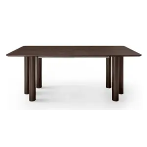 Jedálenský rozkladací stôl Loa 140/200 cm z masívu orech vyobraziť