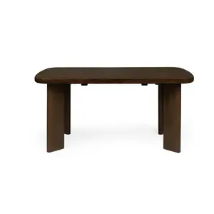 Jedálenský rozkladací stôl Marbella 160/200 cm dub tmavý vyobraziť
