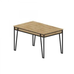 Jedálenský rozkladací stôl Pal 132/170 cm dub prírodný vyobraziť