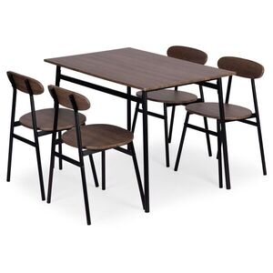Jedálenský set Oslo pre 4 osoby orech tmavý vyobraziť