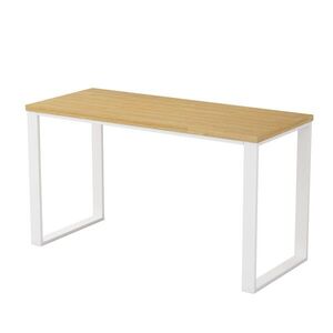 Kancelársky stôl Houseland Nuvia Home 05 160 cm dub/biely vyobraziť