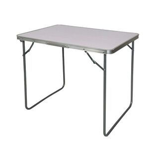 Kempingový skladací stôl Ginna 80x60x70 cm biely vyobraziť