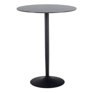 Keramický barový stôl Malta 105 cm čierny mramor vyobraziť