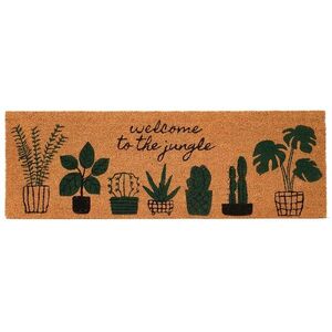 Kokosová rohožka Welcome 40x120 cm hnedá vyobraziť