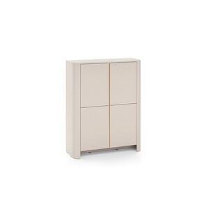 Komoda Bari 103 cm kašmírová vyobraziť