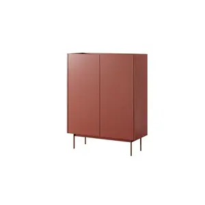 Komoda Color KD97 červená/dub linea vyobraziť