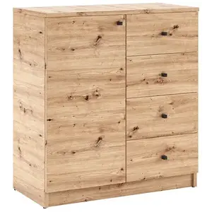 Komoda Evisa 80 cm dub Artisan vyobraziť