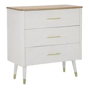 Komoda Matera 78 cm biela vyobraziť