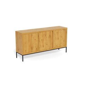 Komoda Palmdale 158 cm dub divoký/čierny vyobraziť