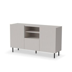 Komoda PAXOS KM-1 150 cm kašmírová/čierna vyobraziť