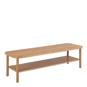 Konferenčný stolík Banbury 150 cm dub prírodný lakovaný vyobraziť