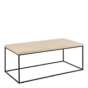 Konferenčný stolík Barossa 110 cm travertín/čierny vyobraziť