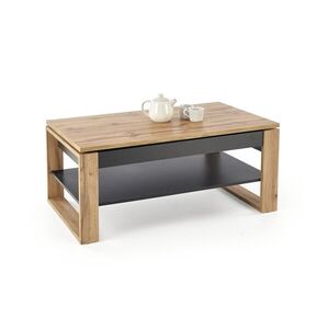Konferenčný stolík Betty s výklopnou doskou dub artisan/čierny vyobraziť