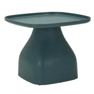 Konferenčný stolík Gea 38 cm petrolejovo modrý vyobraziť