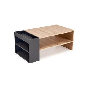 Konferenčný stolík MURCIA 100 cm dub artisan/čierny vyobraziť