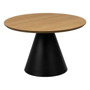 Konferenčný stolík Soli 65 cm čierny/dub prírodný vyobraziť