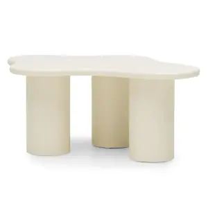 Konferenčný stolík Vanity 100 cm biely vyobraziť