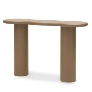 Konzolový stolík Vanity 120 cm svetlohnedý vyobraziť