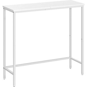 Konzolový stolík Vasagle Roosty 75 cm biely vyobraziť