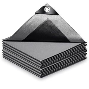 Krycia plachta na záhradný nábytok GRENTO 6x8 m 260 g/m² strieborná vyobraziť