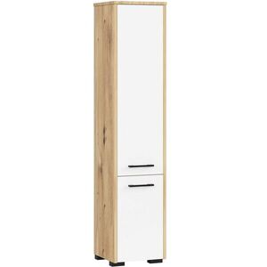 Kúpeľňová skrinka FIN I 30 cm dub artisan/biela vyobraziť