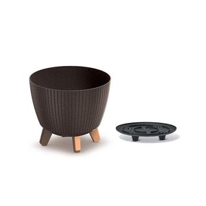 Kvetináč LAMIAL ECO WOOD kávový vyobraziť