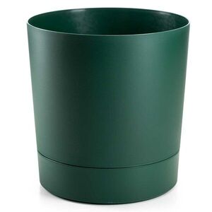 Kvetináč s podmiskou AZALEA 35 cm zelený vyobraziť