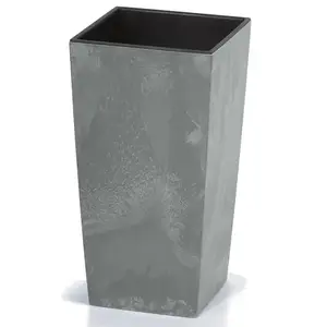 Kvetináč s vkladom Concreto 91 L sivý betón vyobraziť