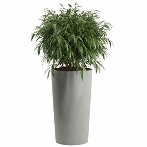 Kvetináč URBANIKA ECO Wood 57x30 cm sivý vyobraziť