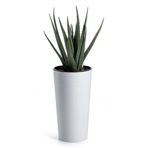 Kvetináč URBANIKA Riflo 19, 6x36, 4 cm biely vyobraziť