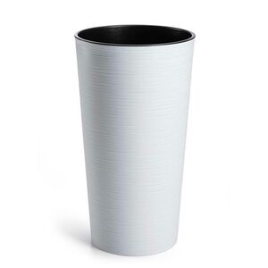 Kvetináč URBANIKA Riflo 25, 5x46, 6 cm biely vyobraziť