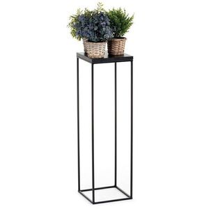Kvetinový stojan CHARR 80 cm čierny vyobraziť